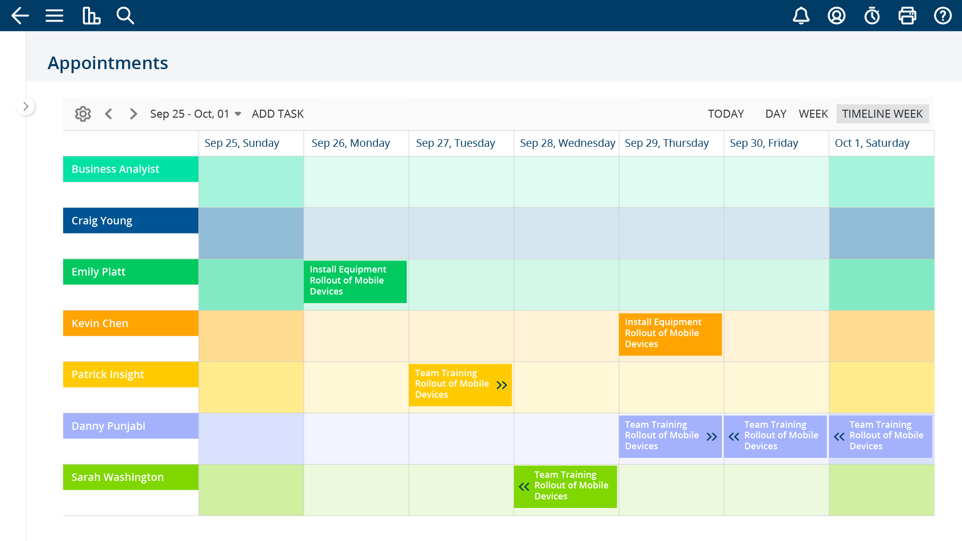 Appointment Calendar