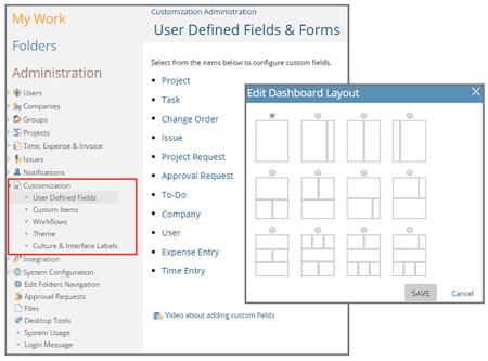 Customizable Project Management Software